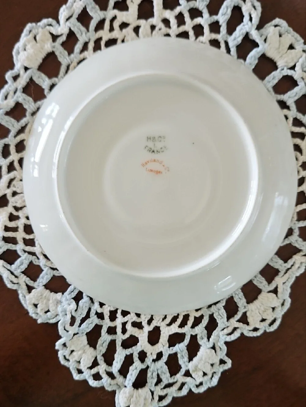 Antique Haviland Porcelain Teacup and Saucer
